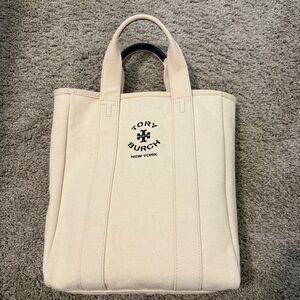 AUTHENTIC TORY BURCH CANVAS TOTE